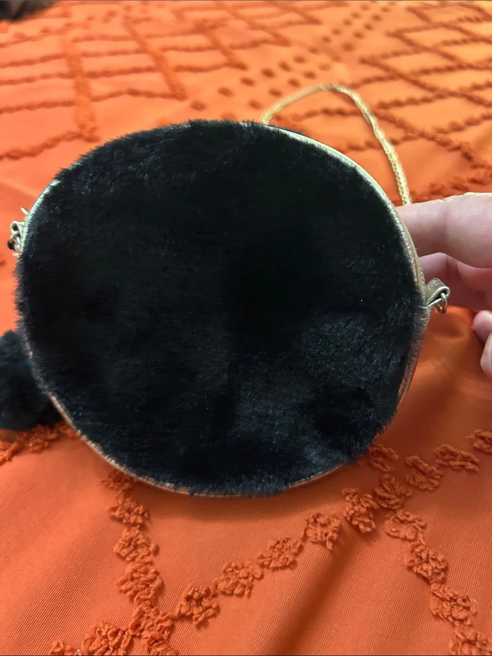 Capelli Kids Faux Fur Crossbody Bag